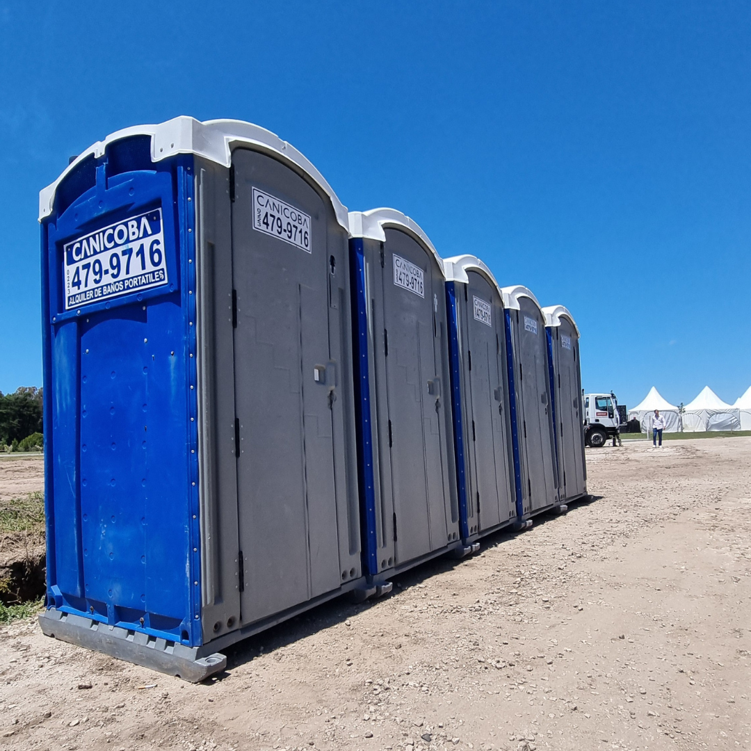 Baños portátiles para eventos
